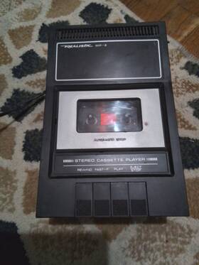 14-617a Realistic Vintage Scp-3 Tape Player/recorder. Tested Works
