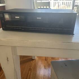 14-650 Realistic Dual Tape Deck Cassette Stereo No