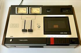 14-888 Realistic Vintage Sct-8 Stereo Cassette Tape Deck Works Model Japan Made