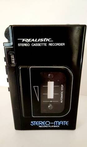 Spc-29 Realistic 165906 Vintage Stereo Cassette Recorder Mate Tested