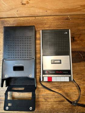 Ctr-2 Realistic Vintage Tape Player And Recorder Tested. Working Condition