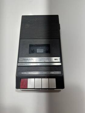 Ctr-27 Realistic Portable Cassette Recorder Radio Shack Untested