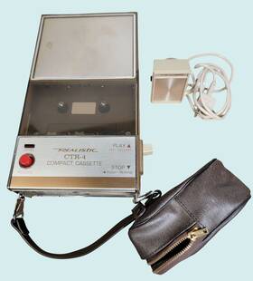 Ctr-4 Realistic Rare Compact Cassette Player Recorder Radio Shack Japan