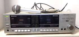 Sct-70 Realistic Vintage Dual Cassette Recorder Model Working Japan 1970s And Mic