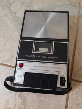 7609 Realtone Cassette Recorder Untested Read Description Free Shipping