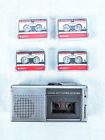 Rn-109 Panasonic Voice Activated Micrcassette Records Unused Cassettes