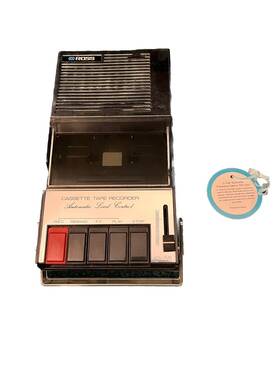 8295 Ross Vintage Model Cassette Tape Recorder Mic A/c /dc Original Tag