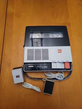 Mark-800 Ross Record-o-matic Mark 800 M800 Reel To Tape Recorder Player Portable