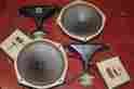 Rp-103s Jensen Heathkit Metal Horns 16 Ohm 8 Woofer Speaker Components As-37