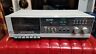 W800bk Rt Sharp Stereo Cassete Tape Deck Metal Stero Working Vintage