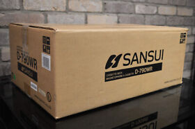 D-790wr Sansui Dual Cassette Tape Deck New In Box Rare Find