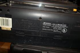 Prc-350 Sansui Vtg Dynamic Bass Boost Sound Stero/cassette/recorder