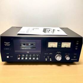 Sc-2002 Sansui Stereo Cassette Deck With Manual Powers On Needs Service Belts