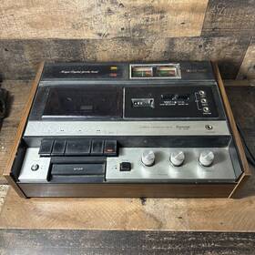 Sc-636 Sansui Vintage Cassette Deck Powers On As Is For Parts Repair