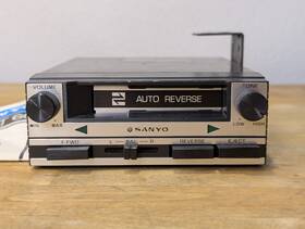 Ft-60 Sanyo Vintage Retro Car Cassette Player