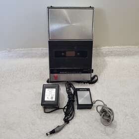 M-48m Sanyo Vintage Solid State Cassette Tape Recorder With Ac And Mic Parts Repair