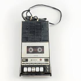 Sanyo M2533a Vintage Cassette Recorder Tested Working Japan Portable