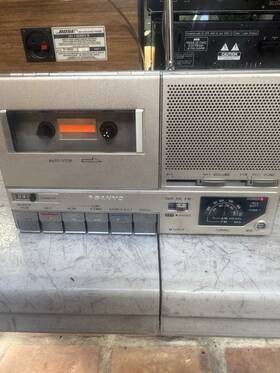 M6600f Sanyo Model Portable Radio And Tape Recorder Parts