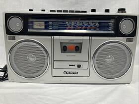 Sanyo M994ok Vintage 4 Band Stereo Audio Cassette Recorder Boombox Tested Works