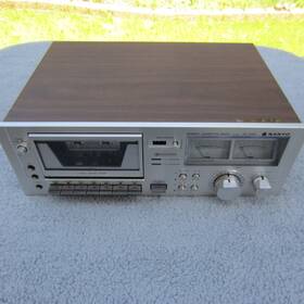 Rd-5350 Sanyo Stereo Cassette Deck New Belts Tested Works