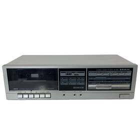 Rd-s28 Sanyo Rd S28 Single Cassette Deck Player Tape Recorder Stereo Tested Works Vtg