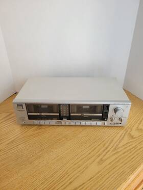 Rd-w310 Sanyo Rd W310 Stereo Dubbing Cassete Tape Dual Deck Player Recorder Japan Made