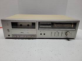 Rds27 Sanyo Vintage Rd S23 Stereo Cassette Tape Deck Recorder - Parts Or Repair