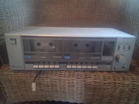 Sanyo Rdw340a Stereo Cassette Deck Dual Tape Player Made In Japan