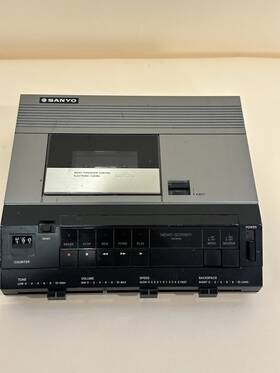 Tex-9010 Sanyo Vintage Memo-scriber For Parts Only