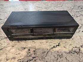 Dd656a Scott Dual Stereo Cassette Powers On Otherwise Untested