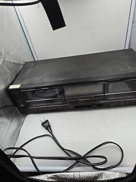 Dd688a Scott Dual Stereo Cassette Powers On Otherwise Untested