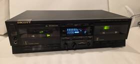 Dd696 Scott Dual Cassette Deck Tape Player&recorder Stereo Excellent Condition