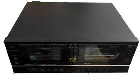 Smd-30 Scott / Metal Stereo Double Cassette Deck Tested Made In Korea