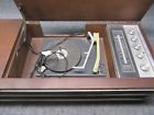 Se-1218 Panasonic Wood Grain Radio Stereo Record Player