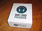 Se-30 Pioneer Vintage Stereo Headphones In Box W Original Paperwork Japan