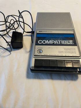 564.21572350 Sears 21572350 Vintage Solid State Cassette Tape Recorder Sr Series Working