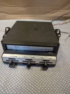 471.505110 Sears Vintage And Robuck Underdash Stereo Cassette Player