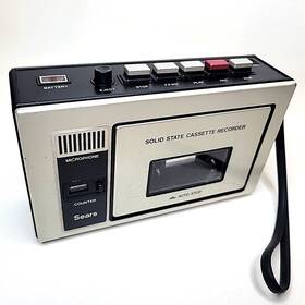 560.216963 Sears 530.216963 Solid State Cassette Recorder Model Parts/repair Scarce