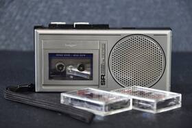 Sears 554.2131025 Micro Cassette Tape Recorder Roebuck Sr Series Vintage