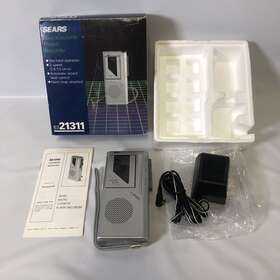 564.21311450 Sears Vintage Micro Cassette Player/recorder Never With Original Packaging 5721311