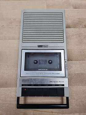 564.21610150 Sears Vintage Solid State Cassette Recorder Model Tested Works
