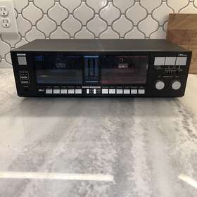 564.93240550 Sears Metal Lxi Series Synchronized Dual Cassette Deck Model