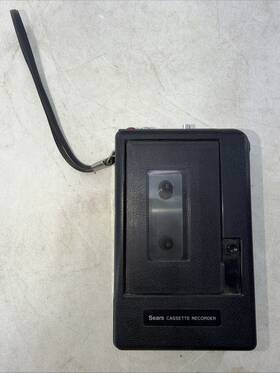 Sears 572.21710500 Vintage Cassette Player Tape Recorder Untested