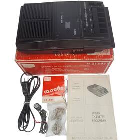 61-2159 Sears Cassette Player Recorder 61 2159 Original Box