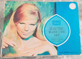 819.8723 Sears Brand New 1960s Vintage Manicure Set