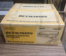 53442350beta Sears Betavision Model 562 Max Video Recorder With Manuel Remote