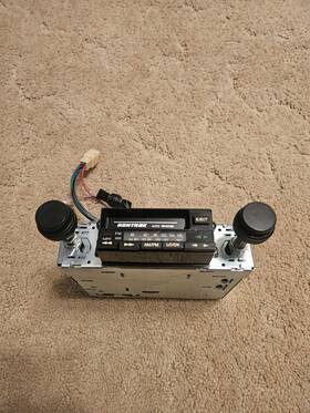 Scr-150 Sentrek Scr150 Vintage Am/fm/cassette Stereo Receiver