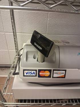 A505 Sharp Xe Sanyo Register Dual Reciept Tested Working