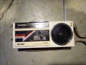 Qt-15w Sharp Radio Cassette Recorder