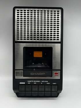 Rd-610e Sharp Vintage Cassette Recorder Tape Untested For Parts